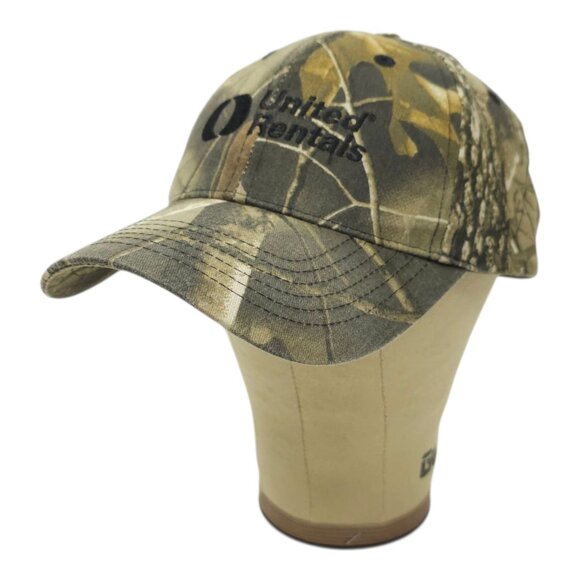 United Rentals Camo Strapback Cap Trucker Baseball Hunting Hat Embroidered Logo - Picture 2 of 14